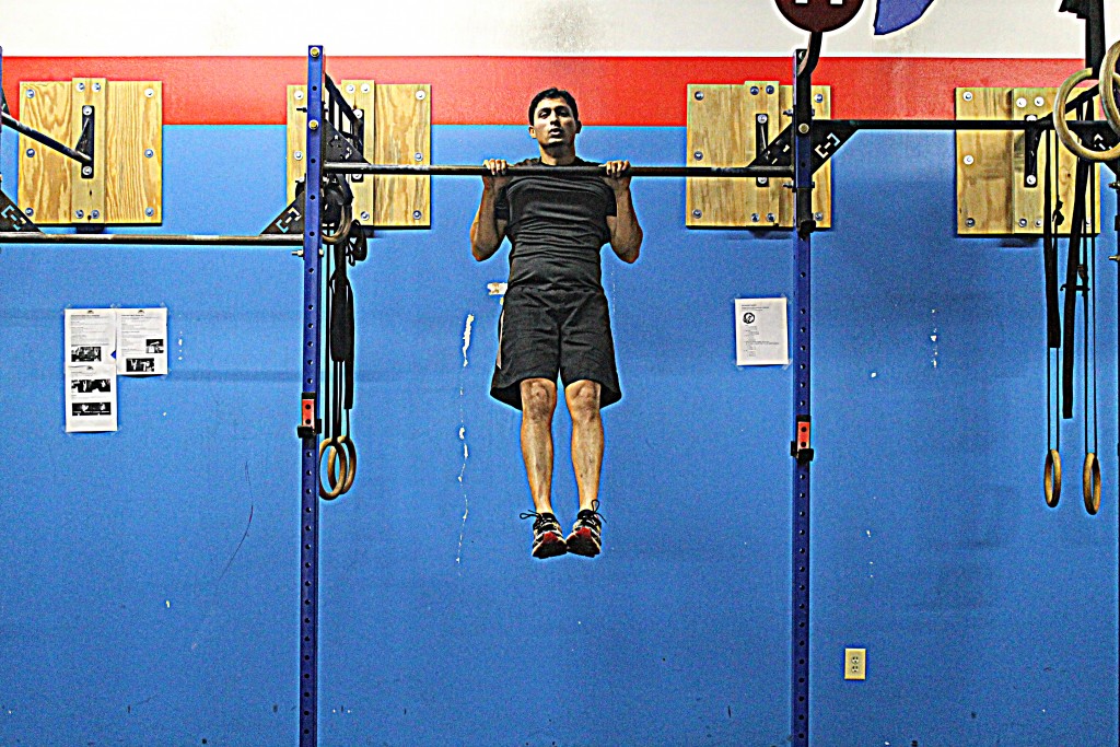 Strict Pullups? Indeed. Nandan working a set to improve to his first strict chest to bar pullup!
