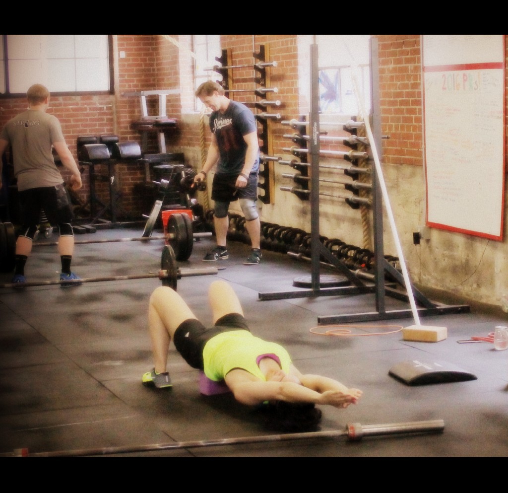 weighted ring dips CrossFit Midtown