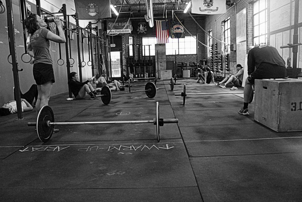 Do you stand, sit, or lay down after your WOD (workout of the day)? #pride and #humblepie every day.
