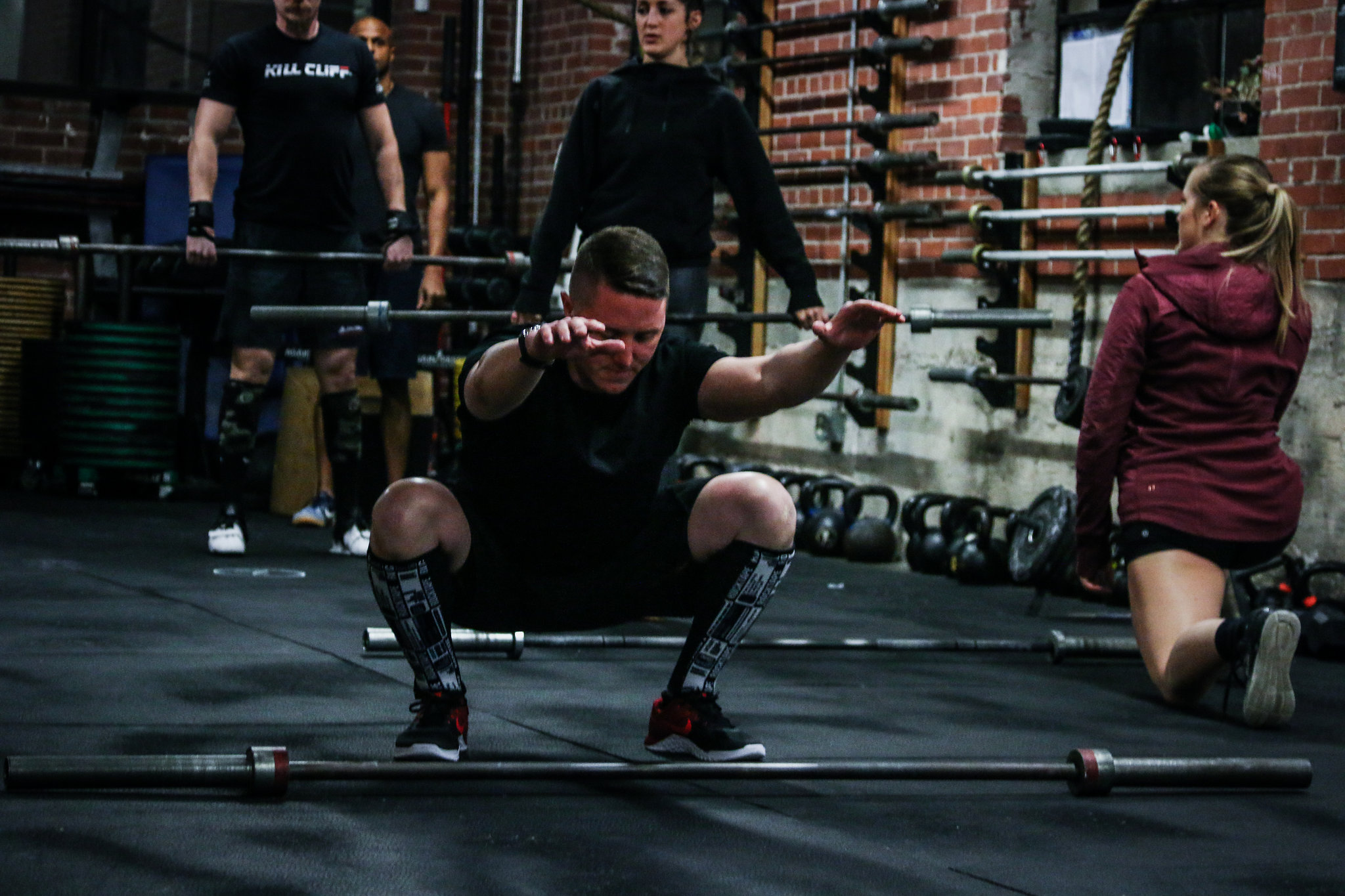 sled push CrossFit Midtown